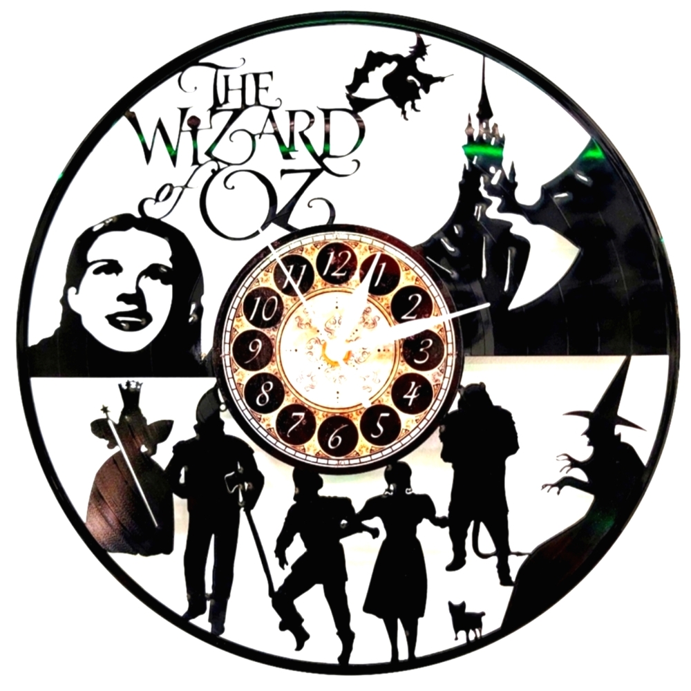 The WIZARD of OZ vinyl record clock Makes A Unique Gift
